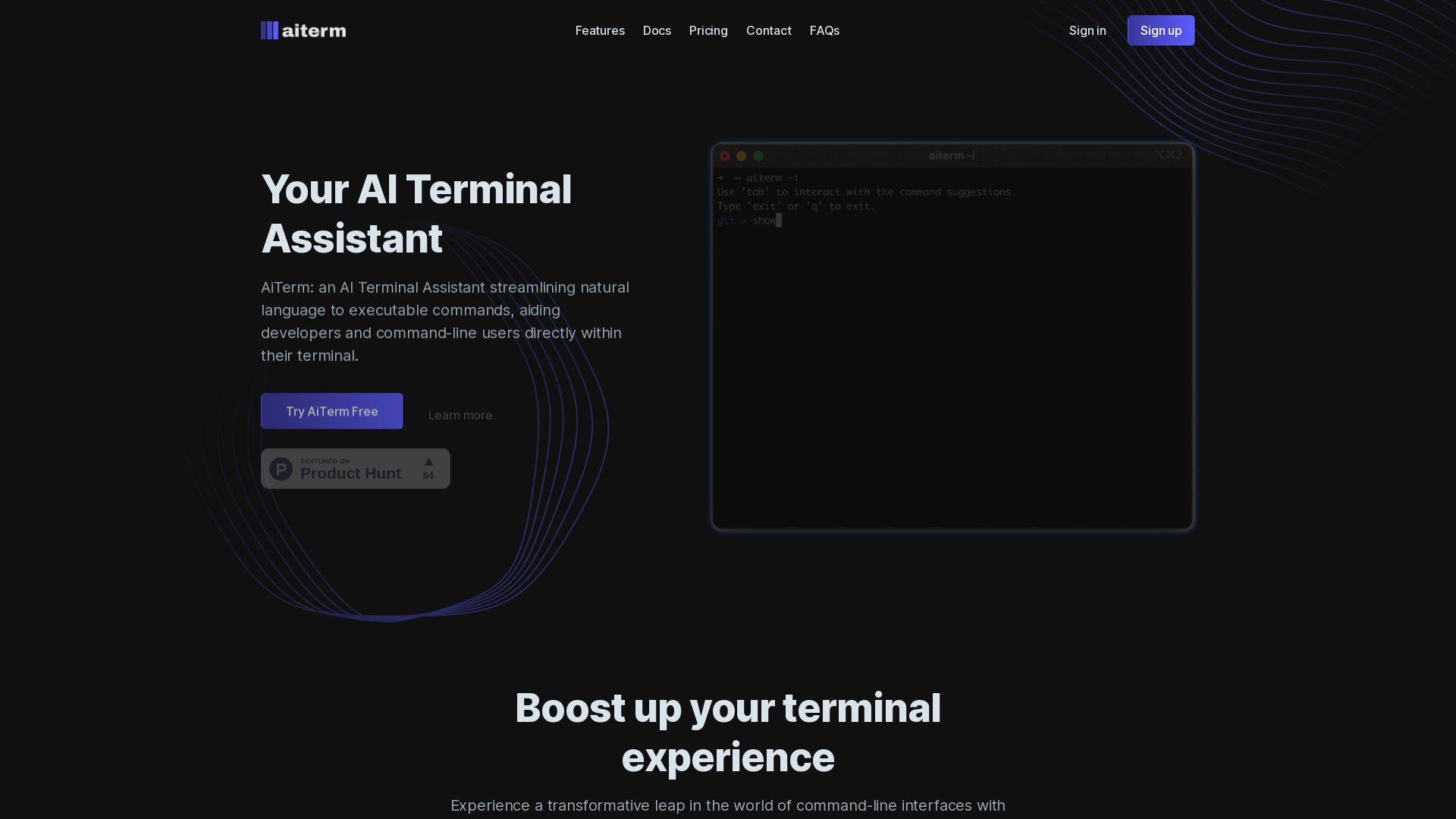 AI Terminal Assistant - AiTerm