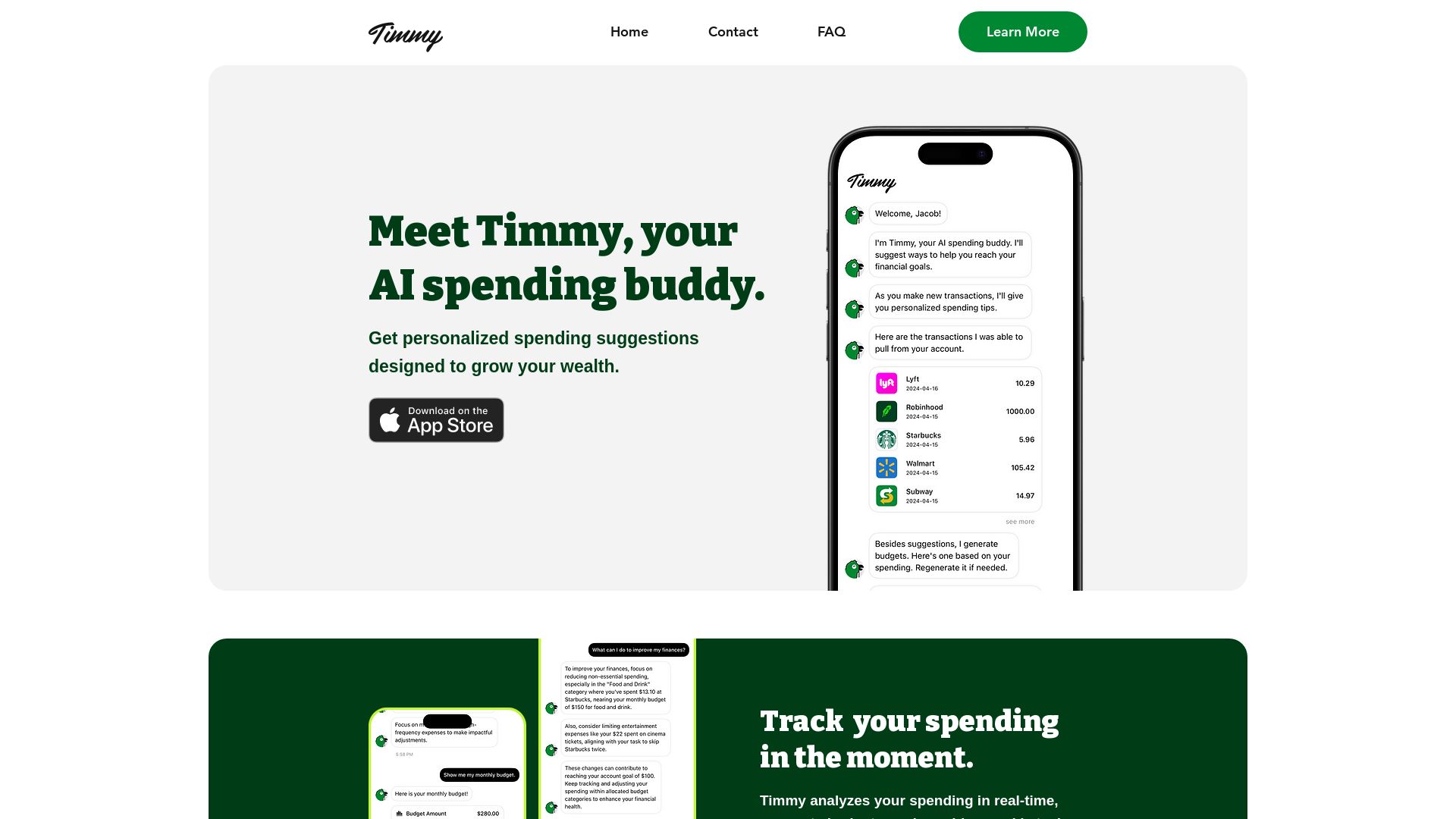 Timmy: Save money faster with Timmy