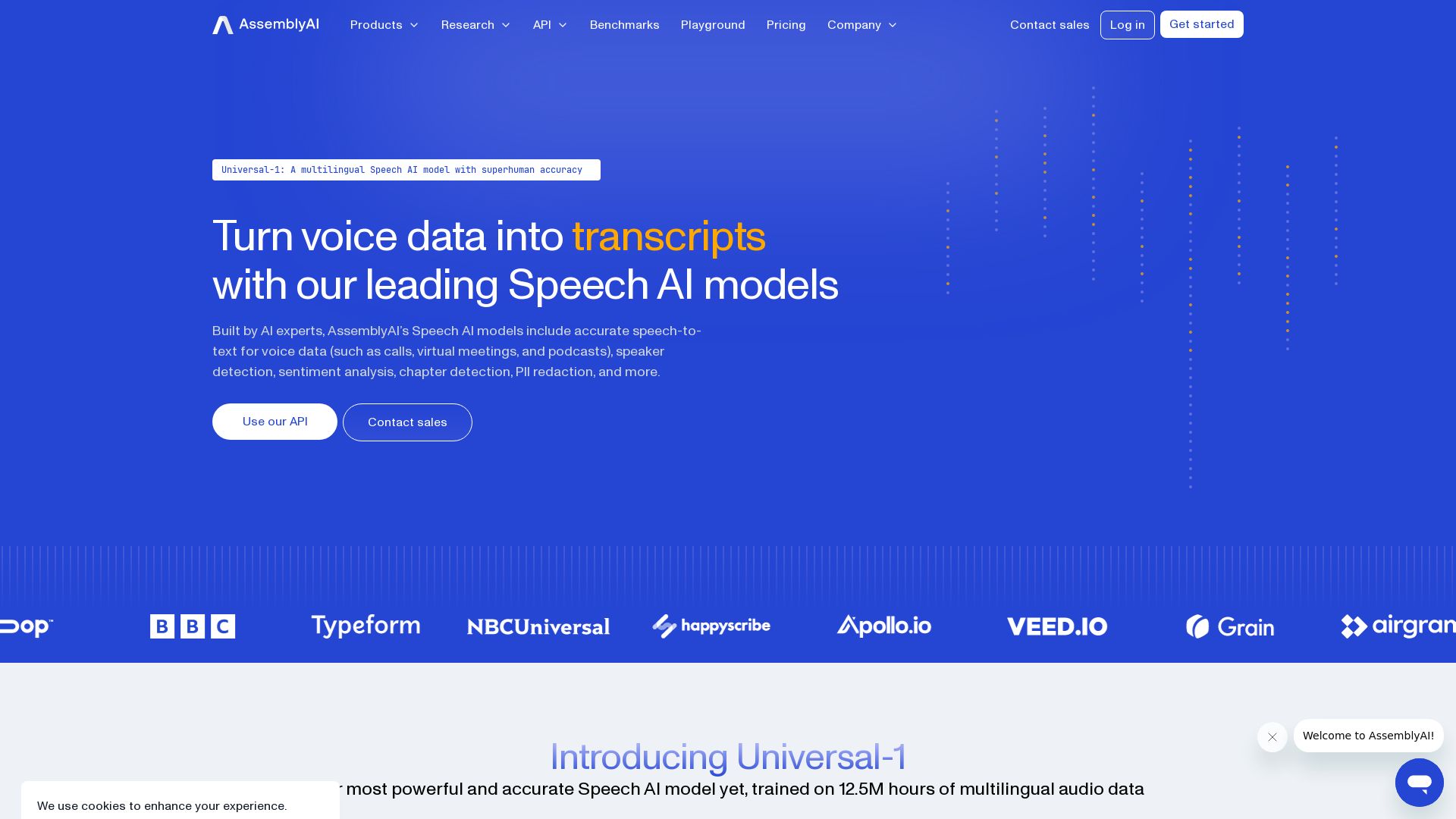 AssemblyAI | Modelos de IA para transcrever e entender a fala