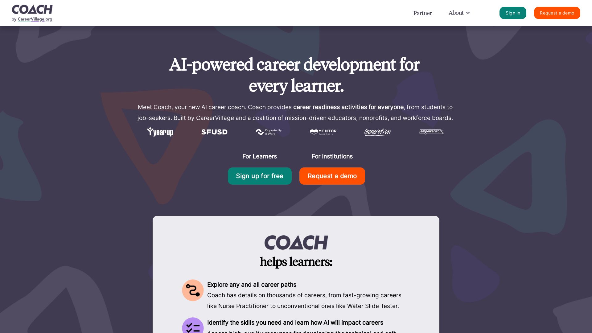 COACH: AI-powered Career Coach | CareerVillage