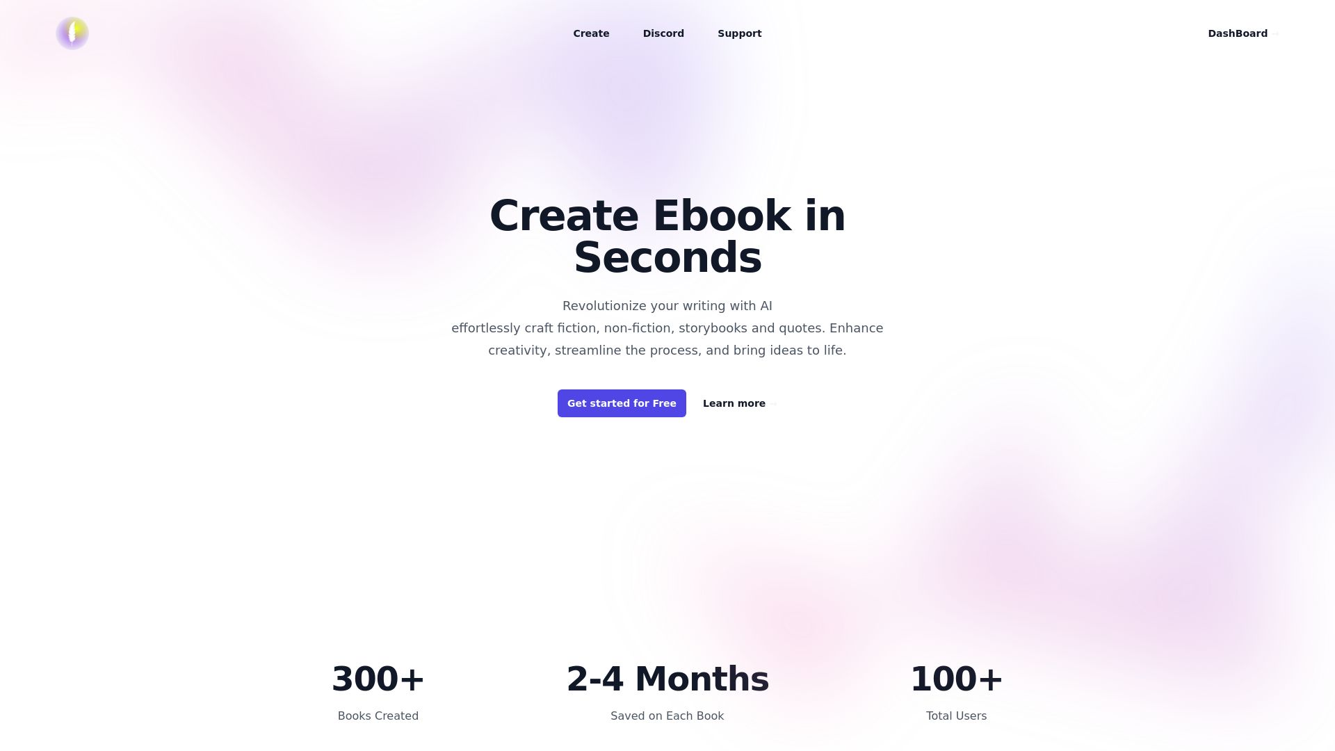 Create Ebook in Seconds