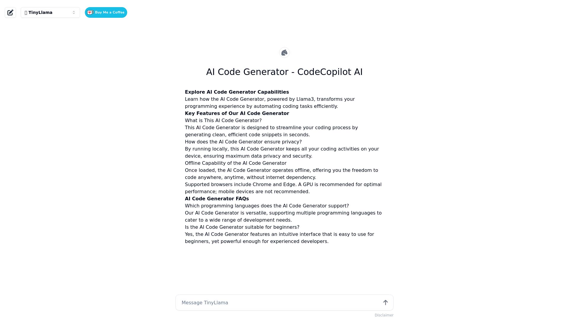 CodeCopilot AI - AI Code Generator