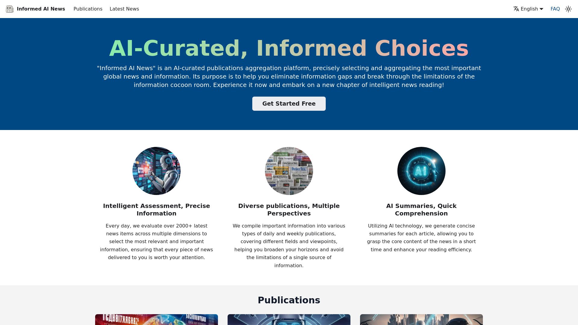 AI-Curated, Informed Choices | Informed AI News