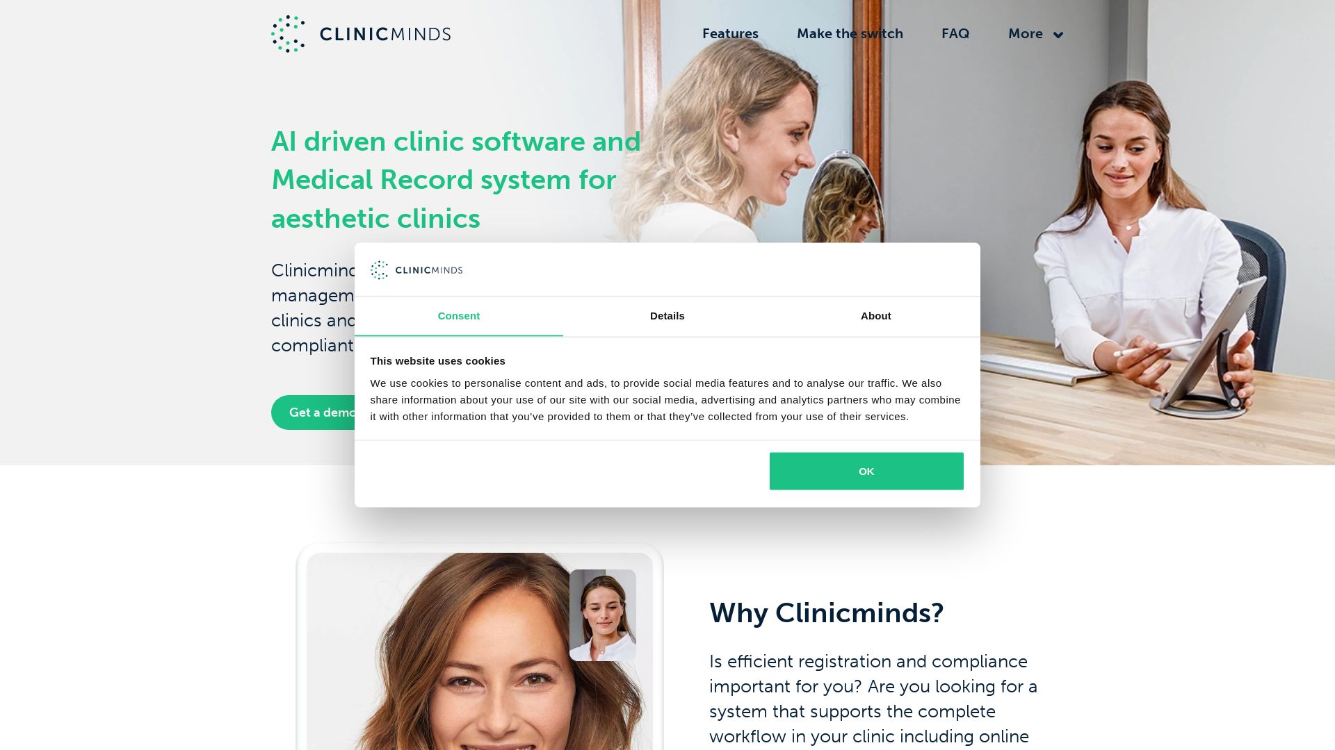 Aesthetic Clinic Software | Medical Record system | Clinicminds