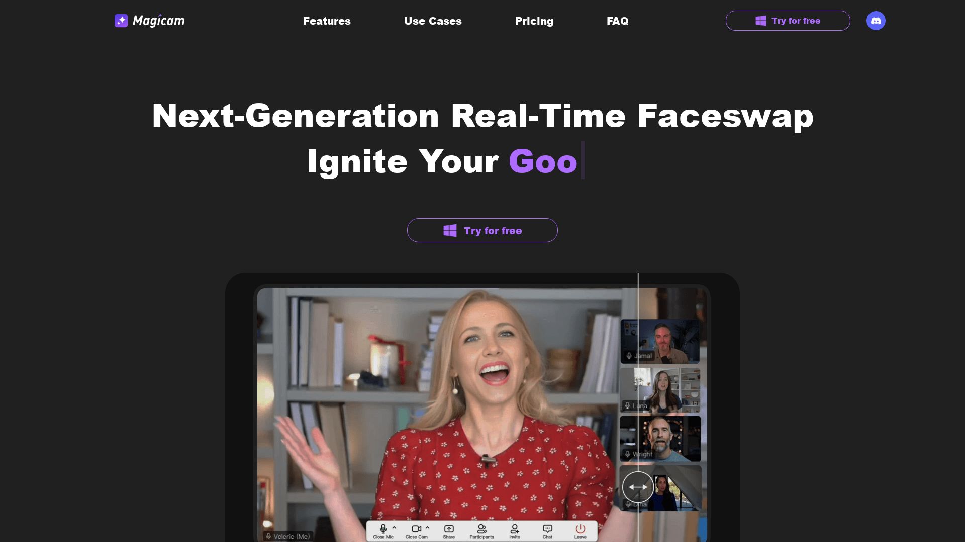Magicam, The Ultimate Real-Time Face Swap Solution