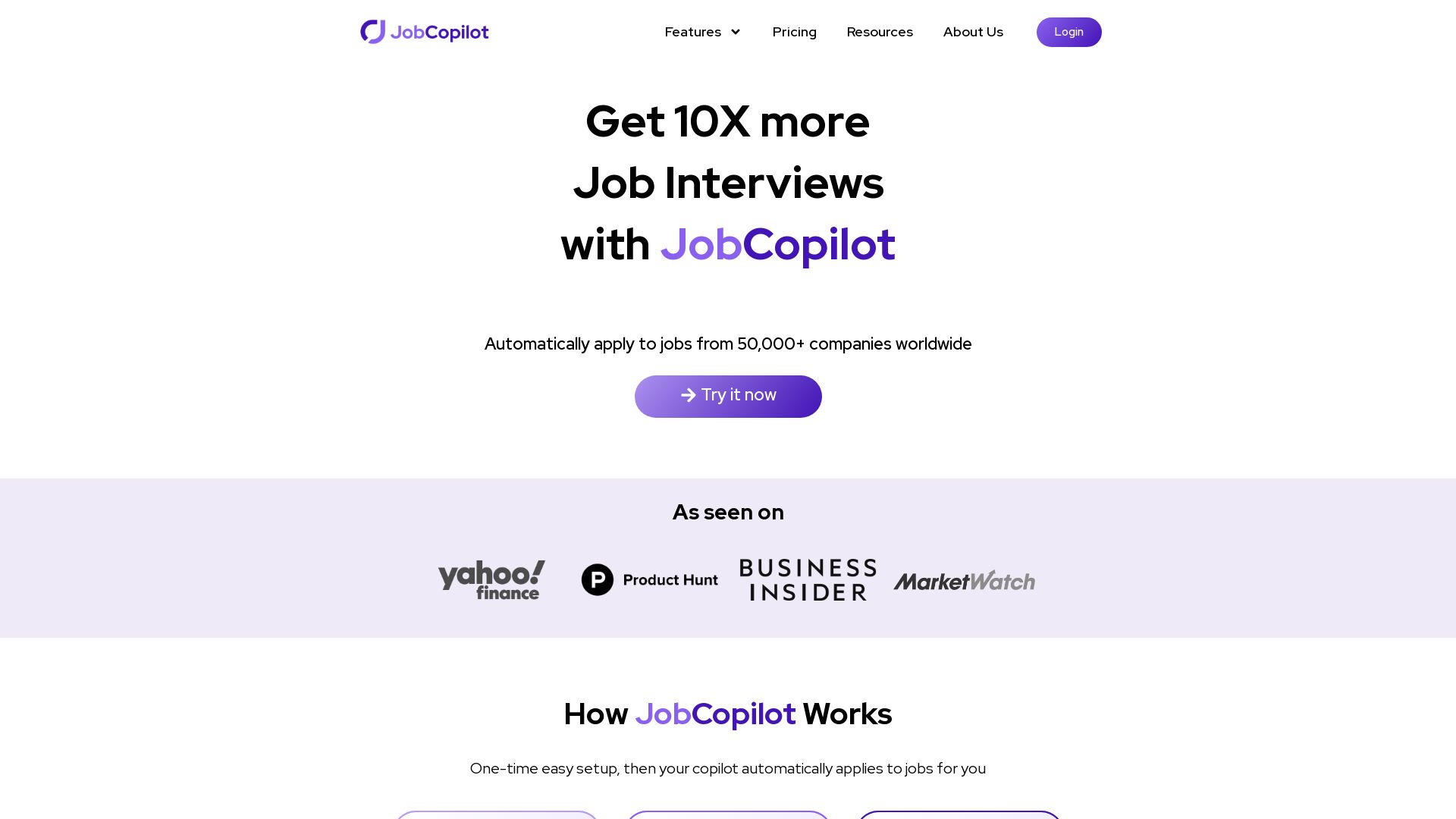 Automate Job Applications | JobCopilot