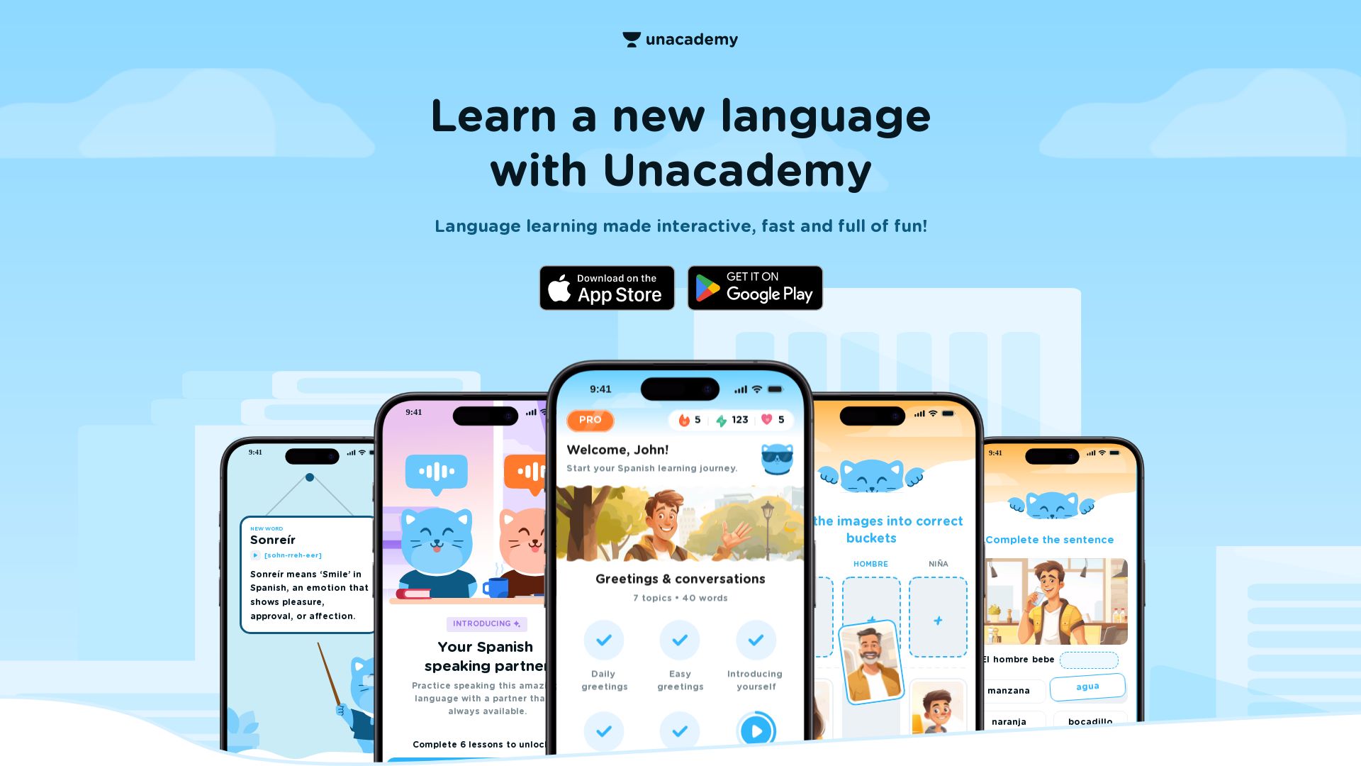 Unacademy | Language Learning App